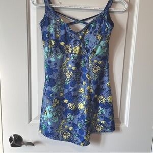 REI Coop flowers tank-top asymmetrical sz 2